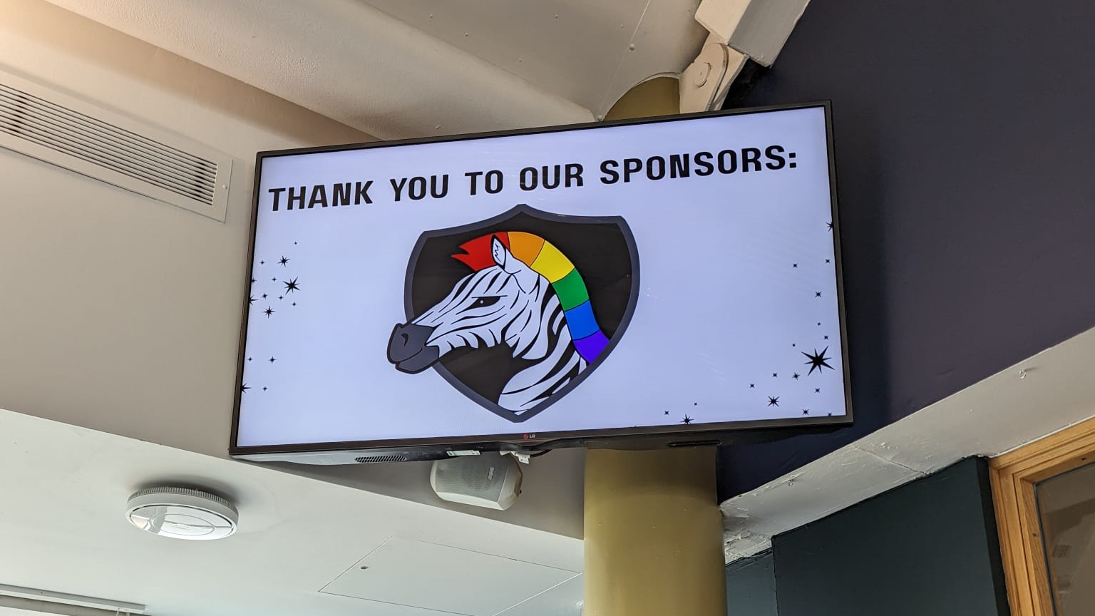 Such an awesome event to sponsor